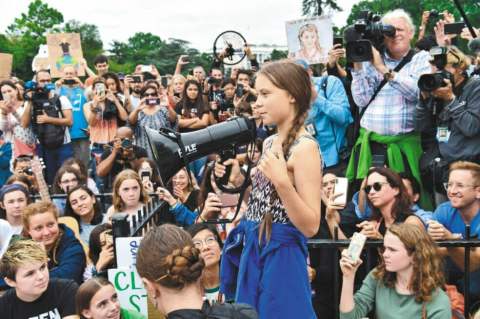 Greta Thunberg registra como marca comercial su movimiento Fridays For Future