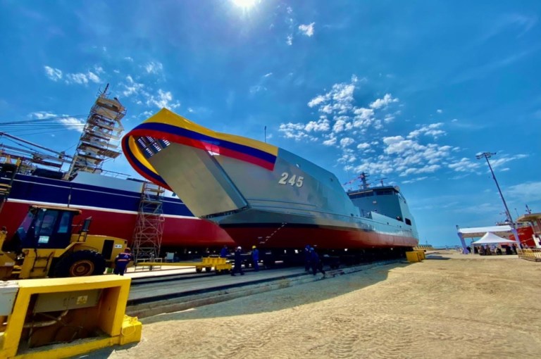 Cotecmar: 20 años de diseñar, construir y hasta exportar barcos colombianos