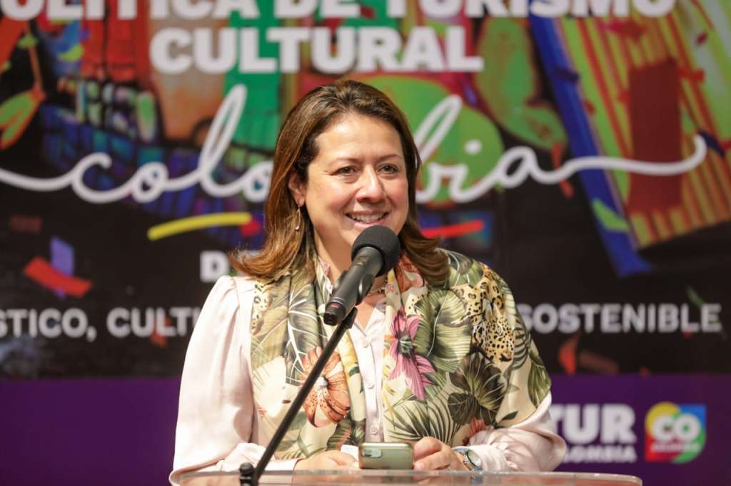 Ministra de Comercio, Industria y Turismo, María Ximena Lombana Villalba.