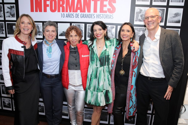 Maria Elvira Arango Claudia Lopez MARÍA DEL ROSARIO ARRÁZOLA Maria Paz Gaviria Cosuelo Araujo  Alejandro Santos