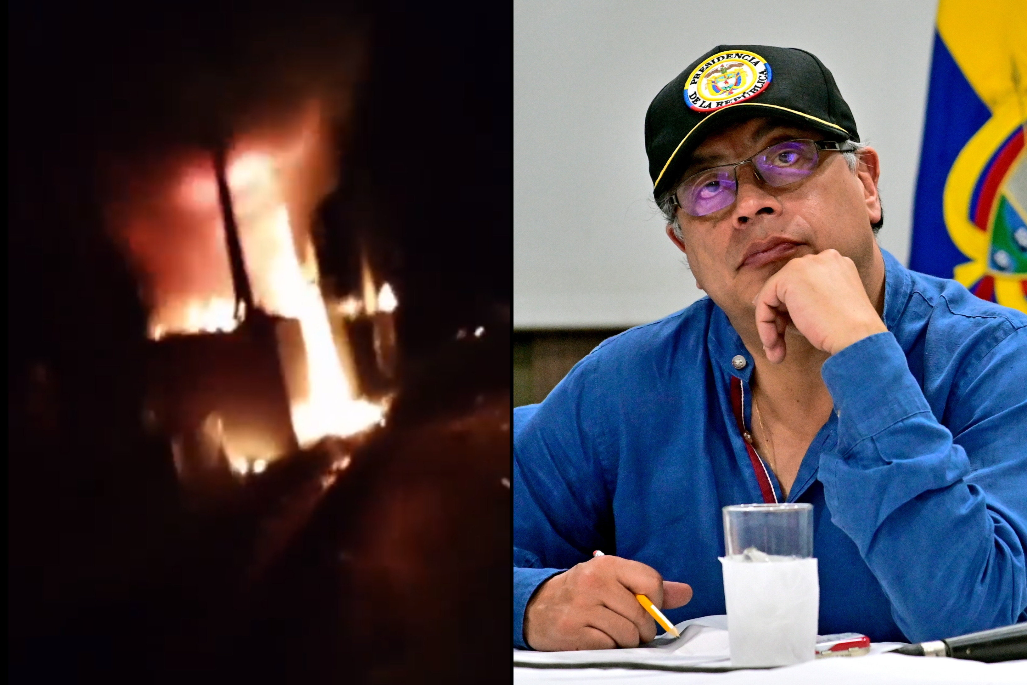 Ayer, el presidente Gustavo Petro lideró un consejo de seguridad en Montelíbano, Córdoba ante la hostilidad en el Bajo Cauca antioqueño.