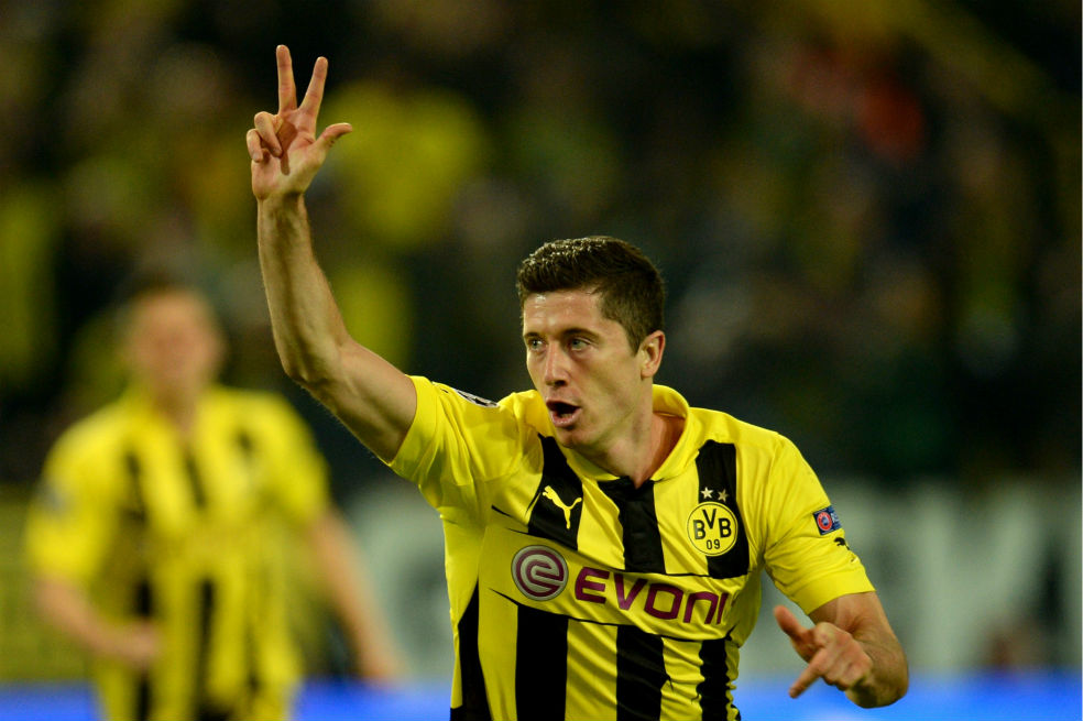 Lewandowski. /AFP