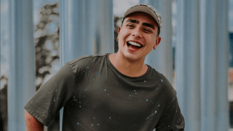 Felipe Saruma sorprendió a su abuela y su tierna reacción se volvió viral
