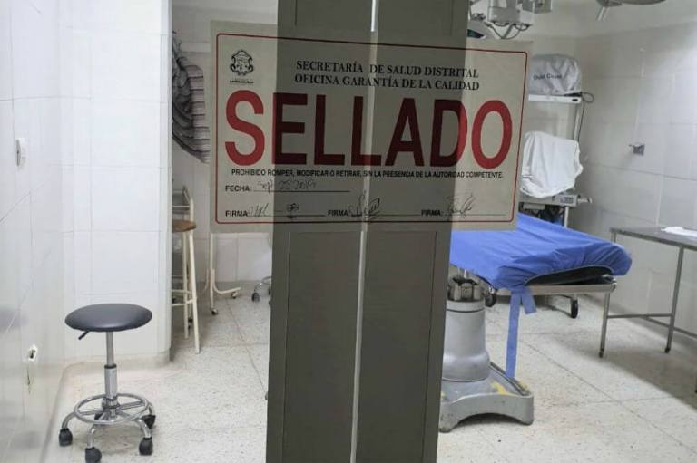 Cierran quirófano no habilitado en Barranquilla