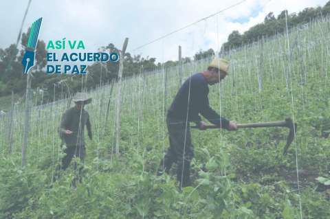 Así va el Acuerdo de Paz: la deuda con la Reforma Rural Integral