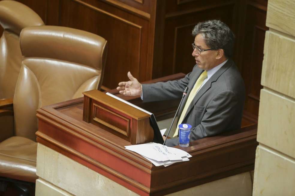 El pasado 19 de septiembre se realizó el debate de control político contra el ministro de Hacienda, Alberto Carrasquilla. / Archivo-El Espectador
