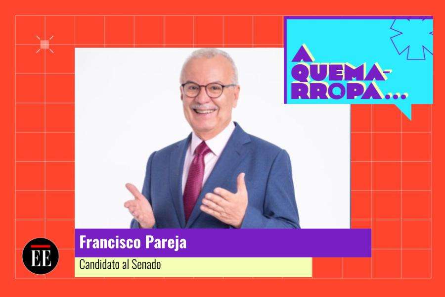 Francisco Pareja, candidato al Senado