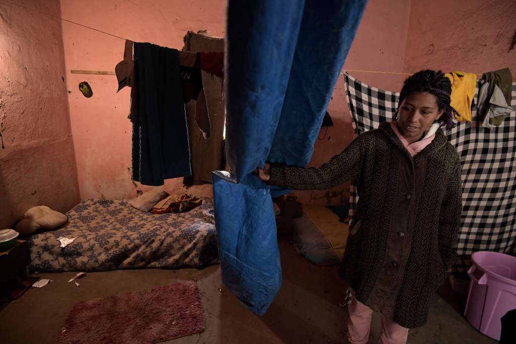 Lugar que funcionaba como un hostal en Ipiales, hoy se encuentra habitado por migrantes venezolanos.