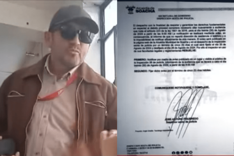 Inspector de Policía de Soacha denunciado por agresiones sexuales contra tres trabajadoras