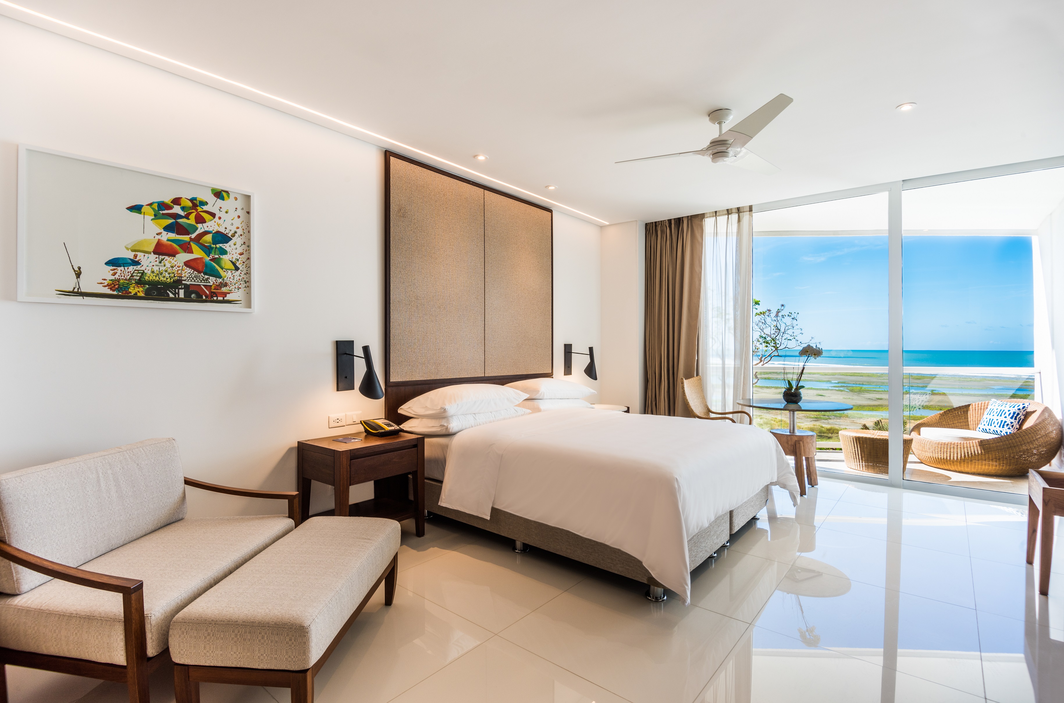 Dreams Karibana Cartagena Beach & Golf Resort cuenta con 268 lujosas habitaciones.