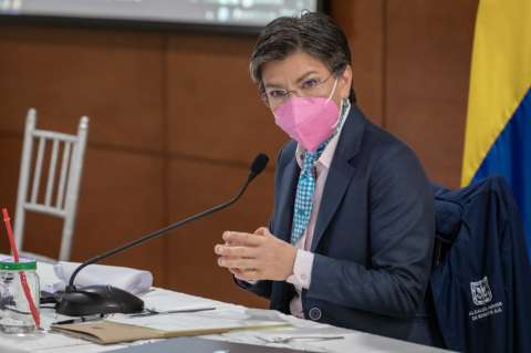 Claudia López instala centro para cuidar a los manifestantes retenidos