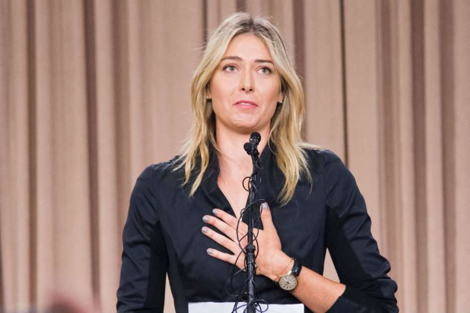 A María Sharapova le rebajaron la suspensión por dopaje. Foto: AFP