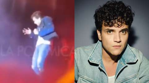Video: Silvestre Dangond fue golpeado en pleno concierto y así reaccionó
