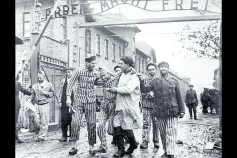 Los rostros de la liberación de Auschwitz