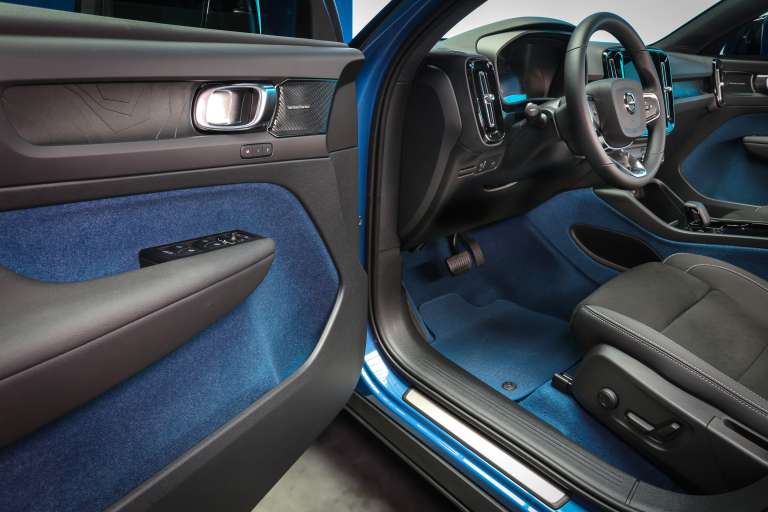Volvo C40 que inició preventa en Colombia.