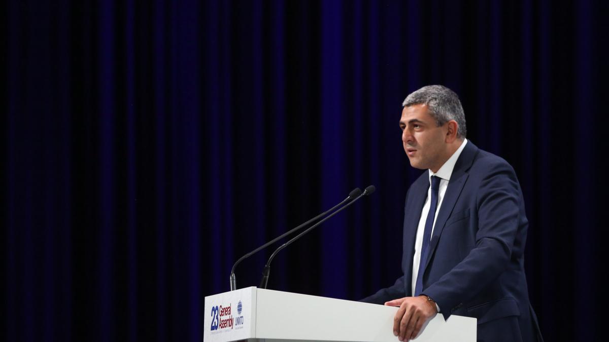 Zurab Pololikashvili, secretario general de la Organización Mundial del Turismo.
