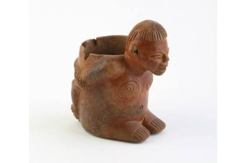 Piezas precolombinas se encuentran en el Museo de Arte de Buenos Aires