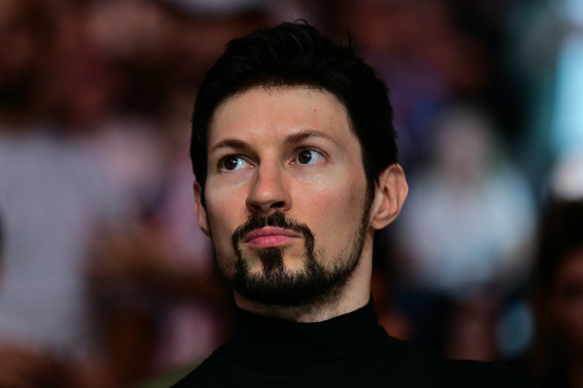 (FILES) Telegram messaging app CEO and co-founder Pavel Durov watches the bantamweight bout between Russia’s Said Nurmagomedov and US' Mario Bautista at UFC 321 at Etihad Arena in Abu Dhabi on October 25, 2025.