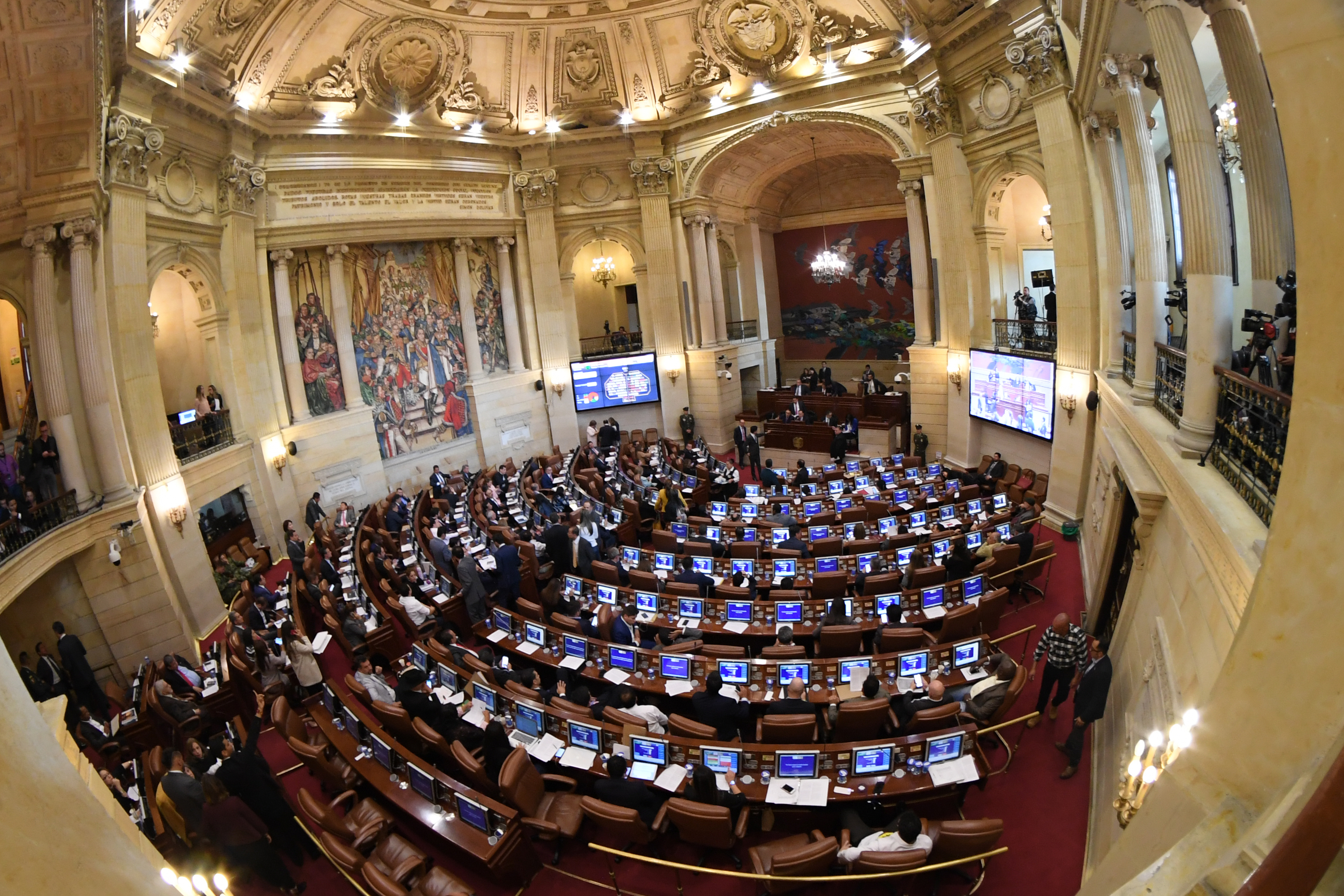 Debate en la Cámara de Representantes, que discute las objeciones que el presidente Iván Duque le hizo a la ley estatutaria de la JEP.
