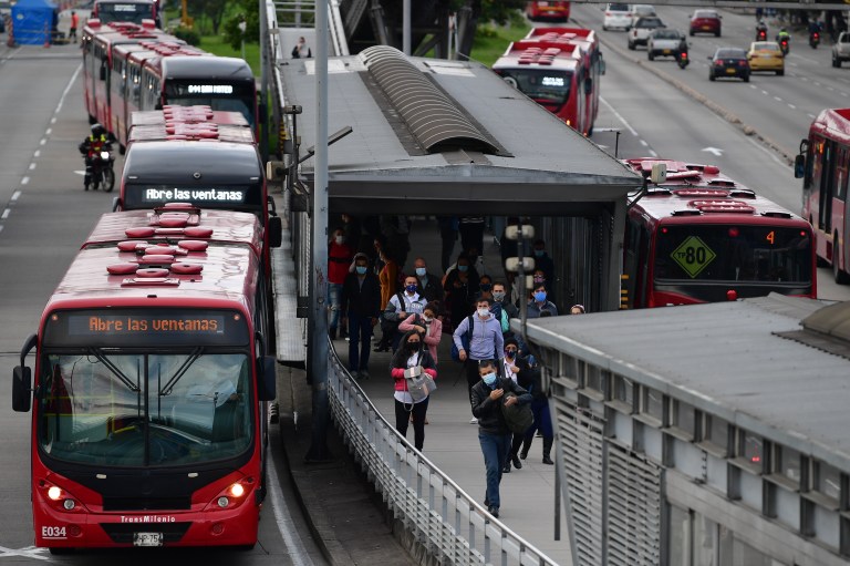 Transmilenio retornará a su operación habitual este jueves 6 de mayo