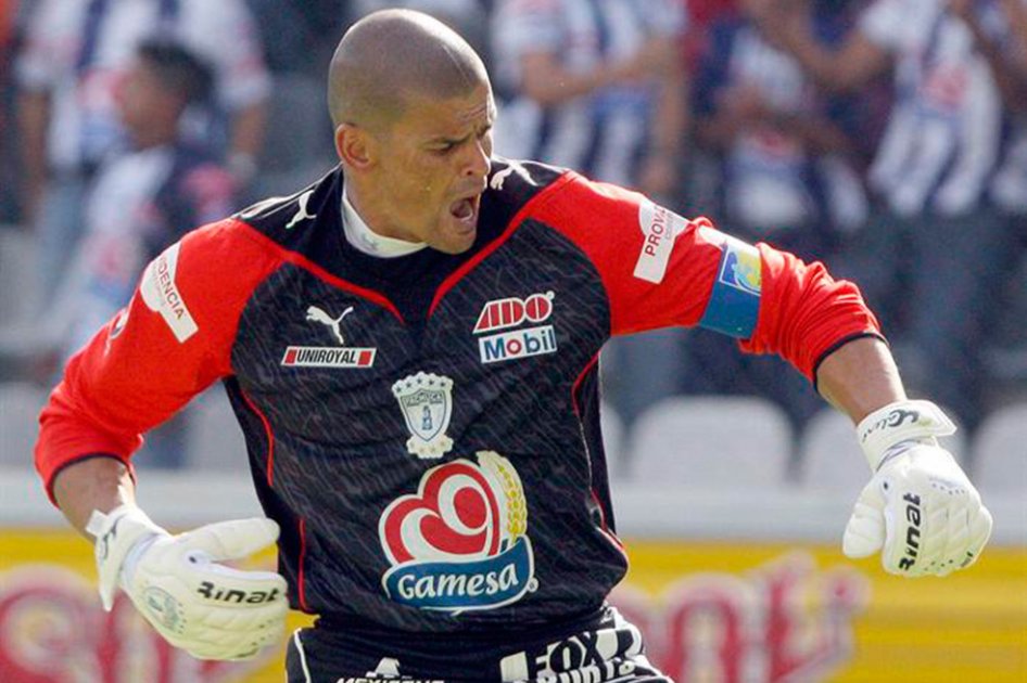 Miguel Calero, exportero de Selección Colombia, Sporting de Barranquilla, Cali, Nacional y Pachuca, entre otros. / EFE