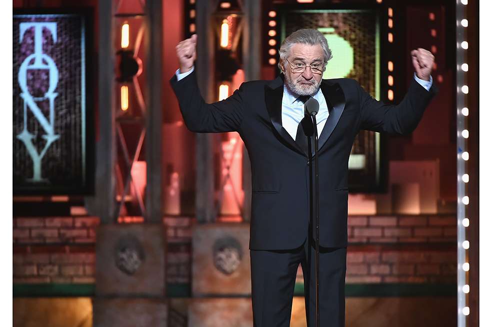 Robert De Niro en los Premios Tony 2018. / AFP