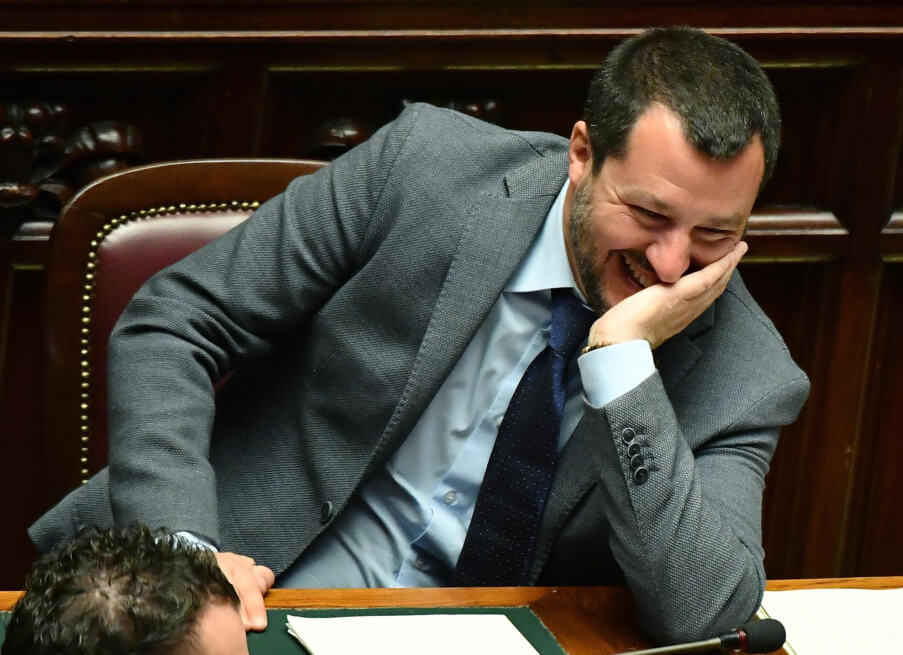 El ministro de Interior italiano, Matteo Salvini. / EFE