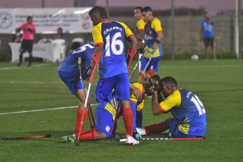 Colombia arrancó su participación en Torneo Sudamericano de Fútbol de Amputados