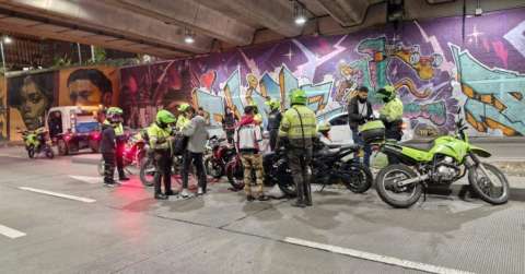 Ruido y peligro: persisten los piques ilegales en las calles de Bogotá