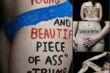 Arte contra el machismo de Donald Trump