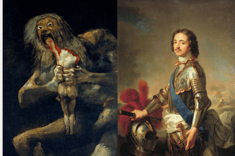 Cronos y Pedro el Grande