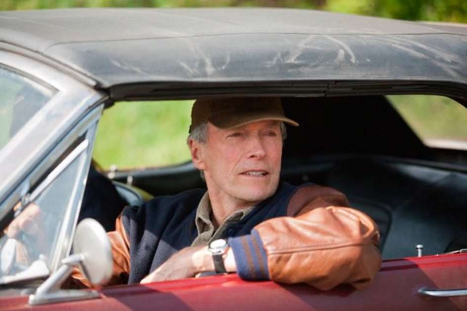 Clint Eastwood en la película "Trouble with the Curve".