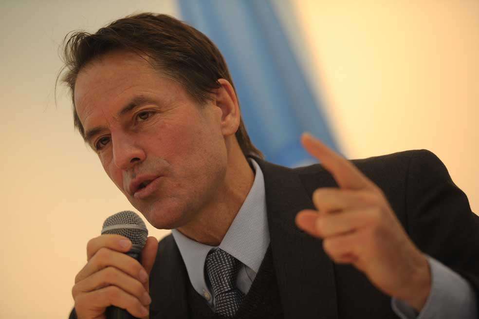 El representante en Colombia de la Oficina de la Alta Comisionada de las Naciones Unidas para los Derechos Humanos, Todd Howland. / Andrés Torres