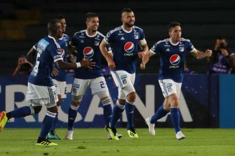 Millonarios goleó a General Díaz y se medirá con Santa Fe en octavos de final