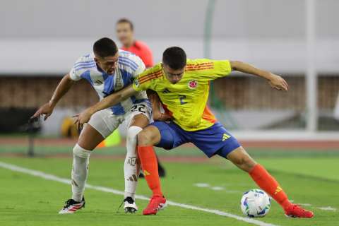 Dura baja para la selección de Colombia en la final del Sudamericano Sub 20