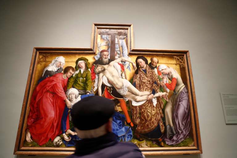 "El descendimiento" obra de Rogier van der Weyden.