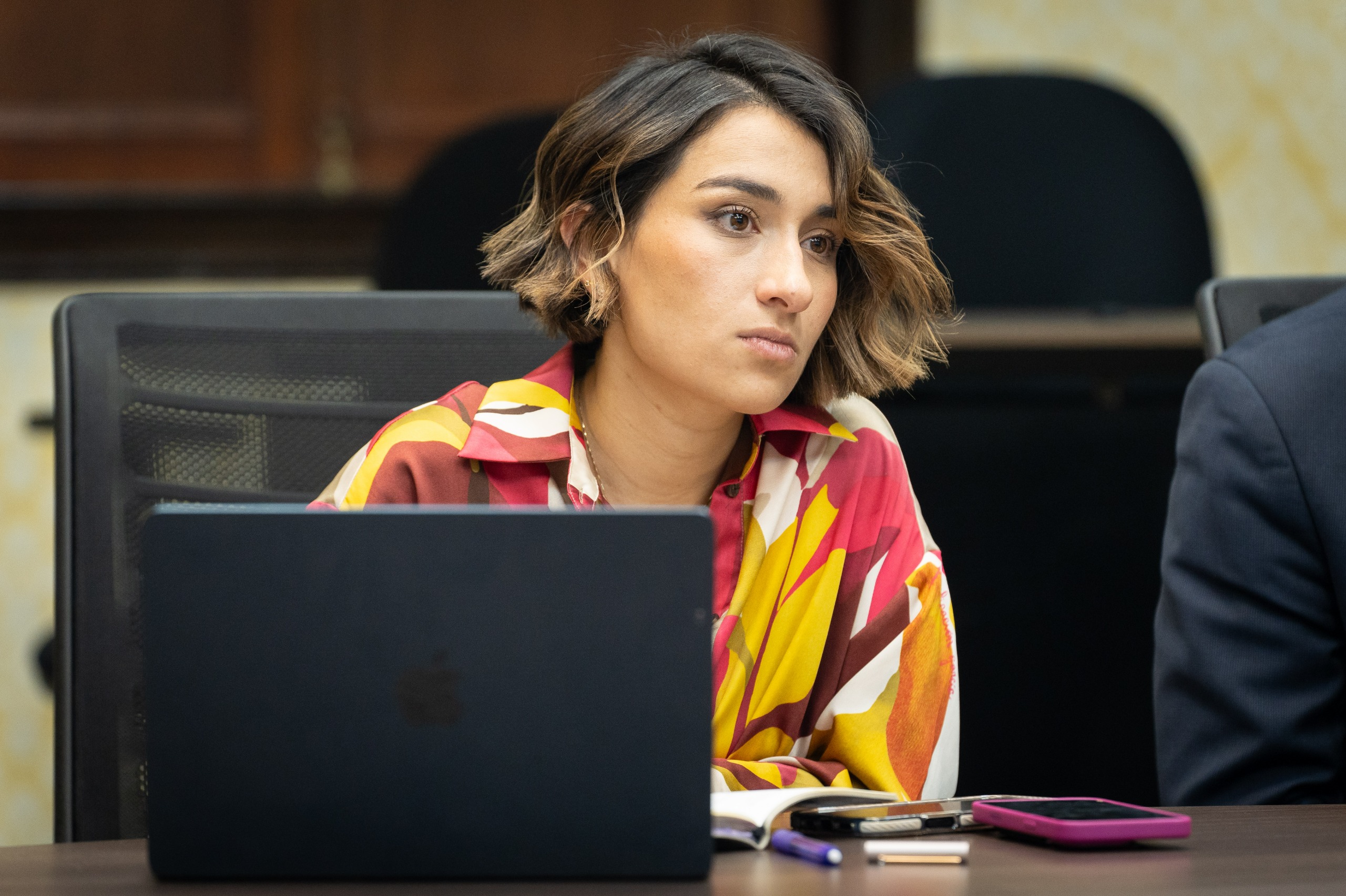 La canciller Laura Sarabia.