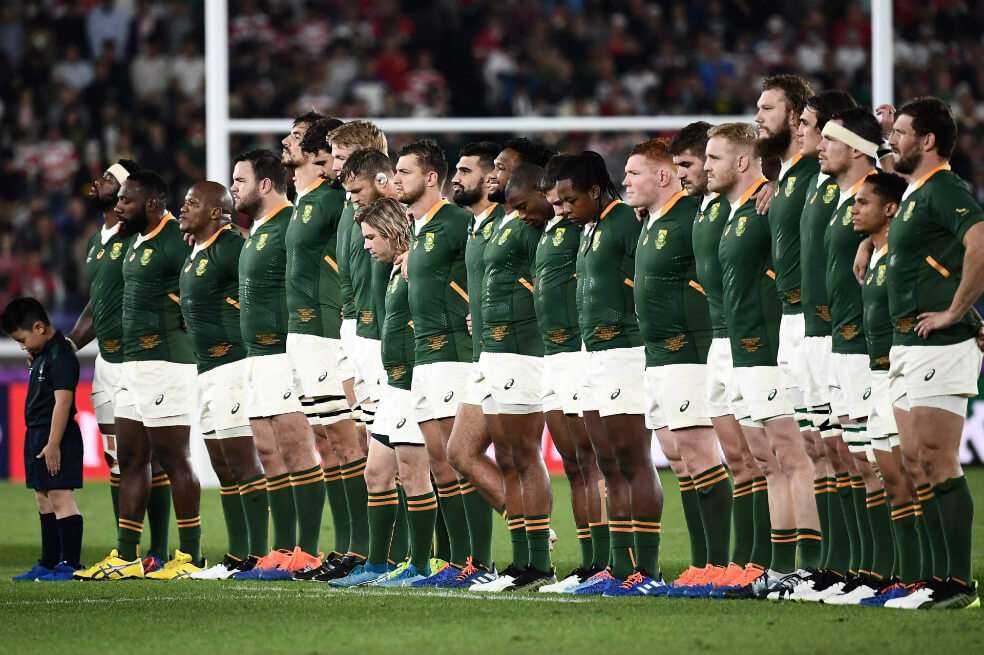 Ante Inglaterra, los Springboks buscarán su tercer título mundial, tras los conseguidos en 1995 y 2007. / AFP