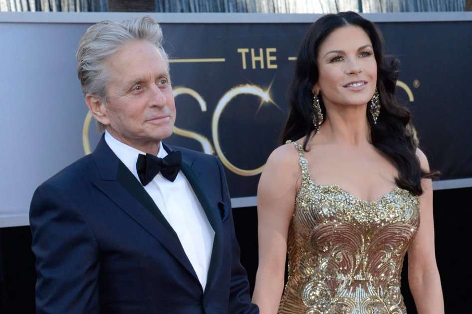 Michael Douglas y Catherine Zeta-Jones.