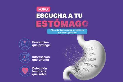 Escucha a tu Estómago, Prevención y detección temprana del cáncer gástrico