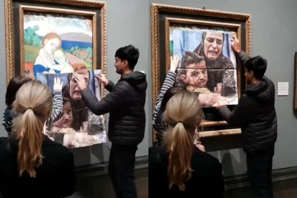 El cuadro de Picasso se encuentra expuesto en la National Gallery de Londres.