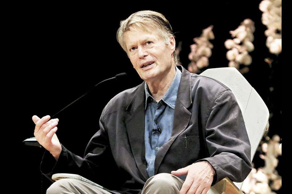 El premio nóbel de literatura de 2008, Jeran-Marie Gustave Le Clezio, fue unoa de las figuras más relevantes de Hay Festival que concluyó ayer. Foto: EFE