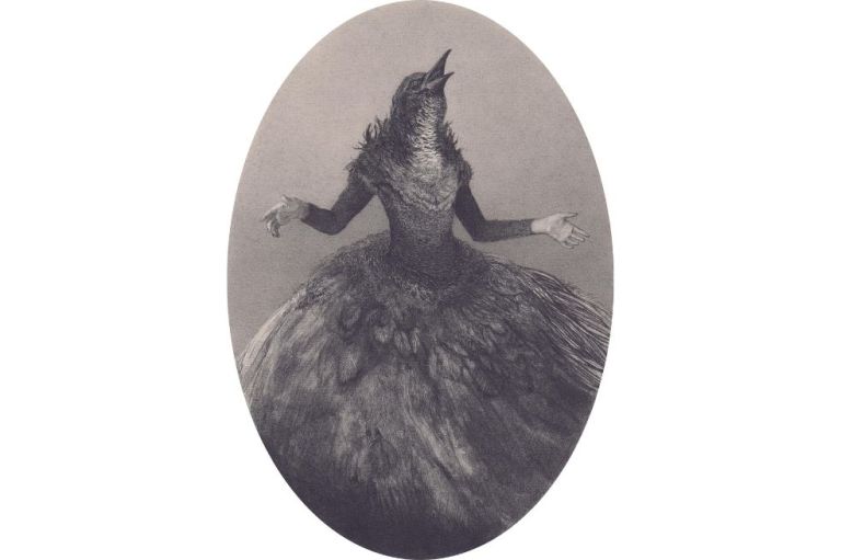 Alejandro García, el dibujante-pájaro