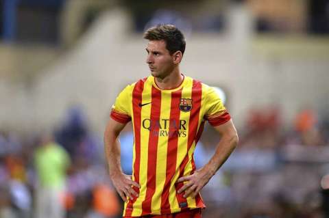 Messi hace sesión de fisioterapia