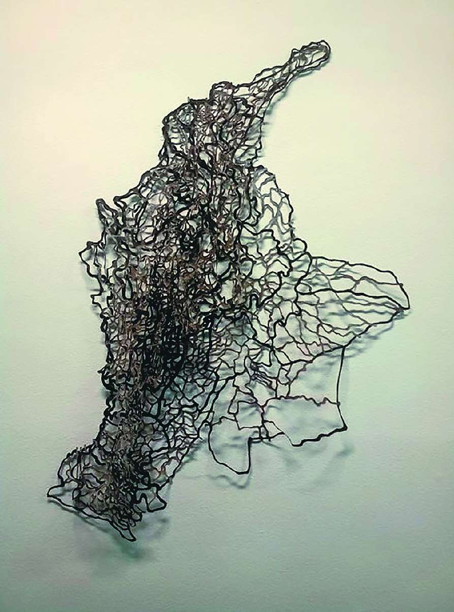 Torso, de la serie “Mapas vacíos”, 2017. / Úrsula Ochoa.