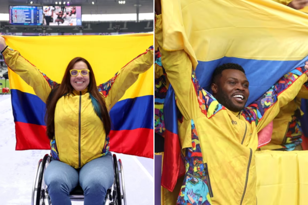 Erica Castaño y José Gregorio Lemos, los campeones paralímpicos de Colombia.
