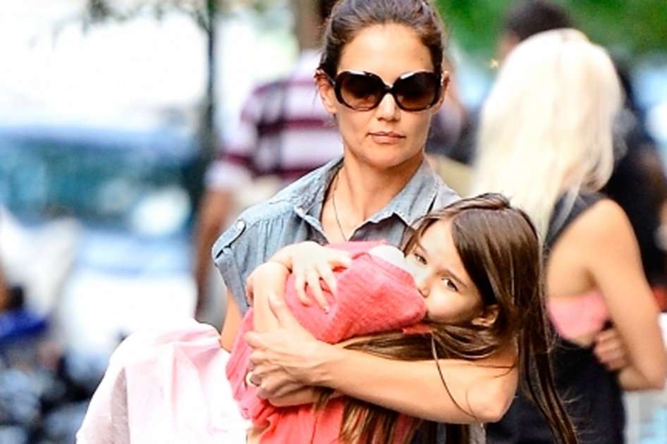 Katie Holmes y Suri Cruise pasean en Nueva York.