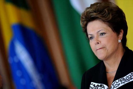 La presidenta de Brasil, Dilma Rousseff.