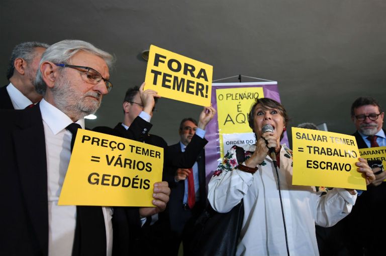 Temer: hospitalizado, mientras el Congreso define su futuro