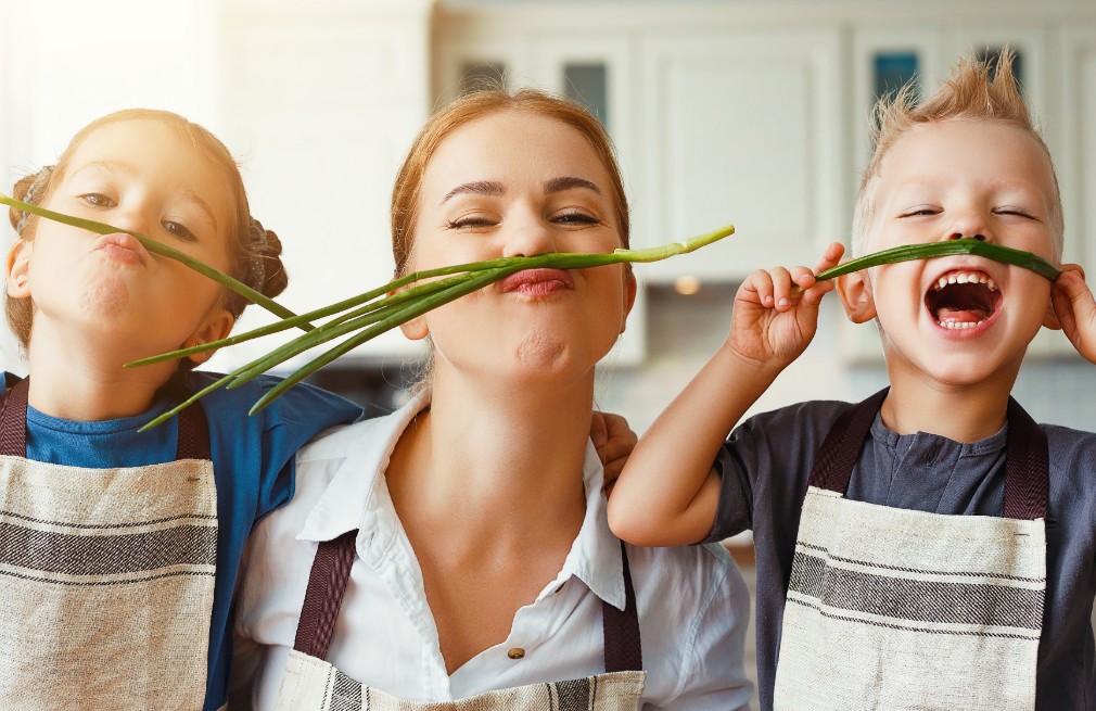 Cocinando con mamá